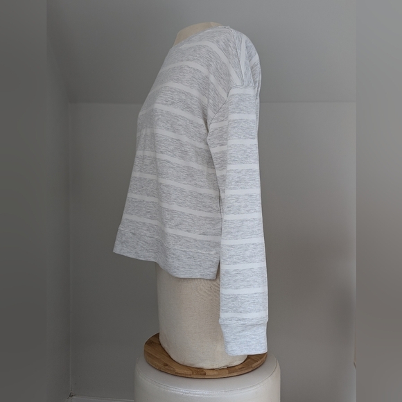 Danskin Cozy Striped Long Sleeve Top - Picture 4 of 11